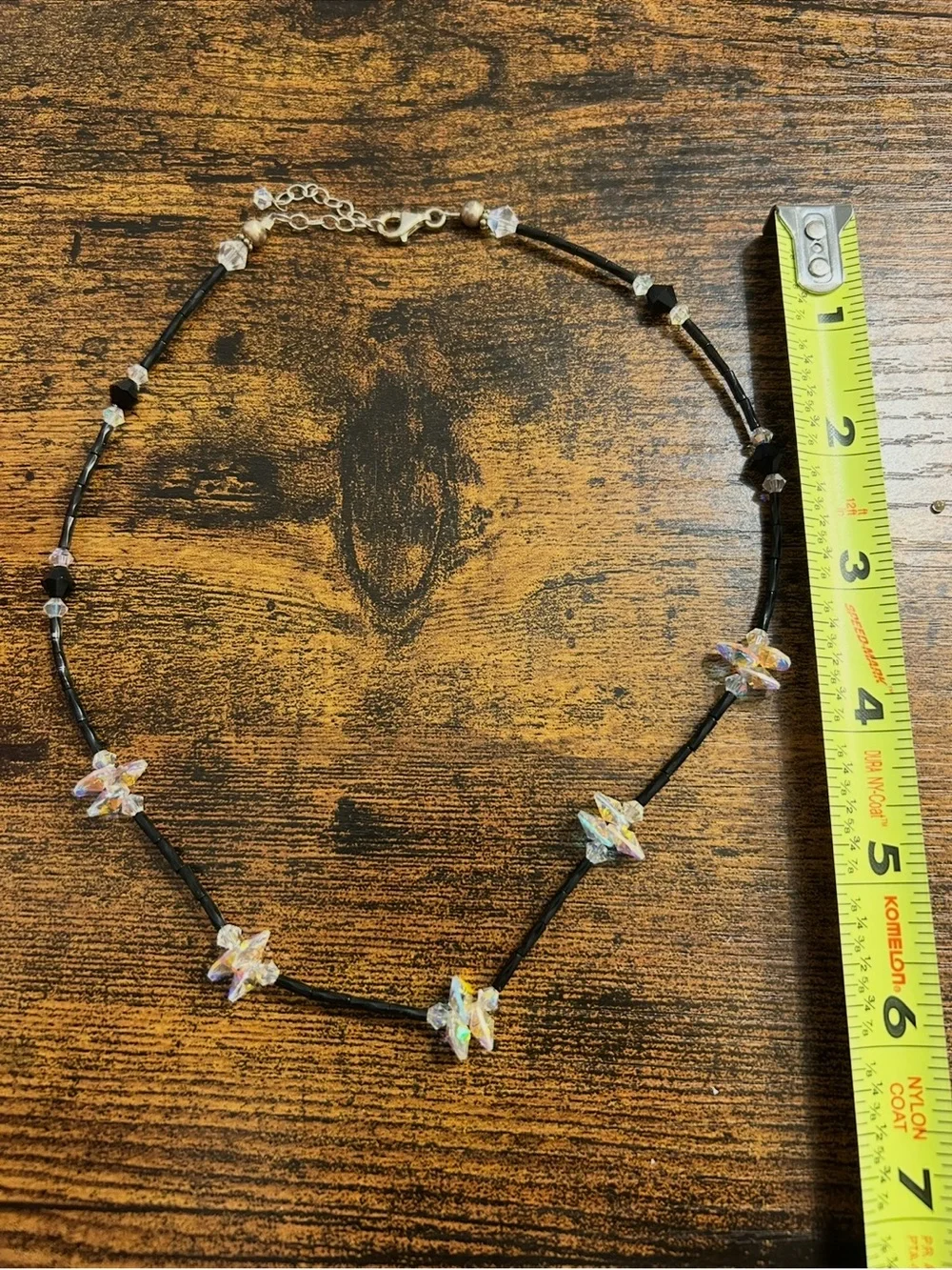 Kendra Scott Black and Iridescent Floral Necklace Set - Picture 8 of 10